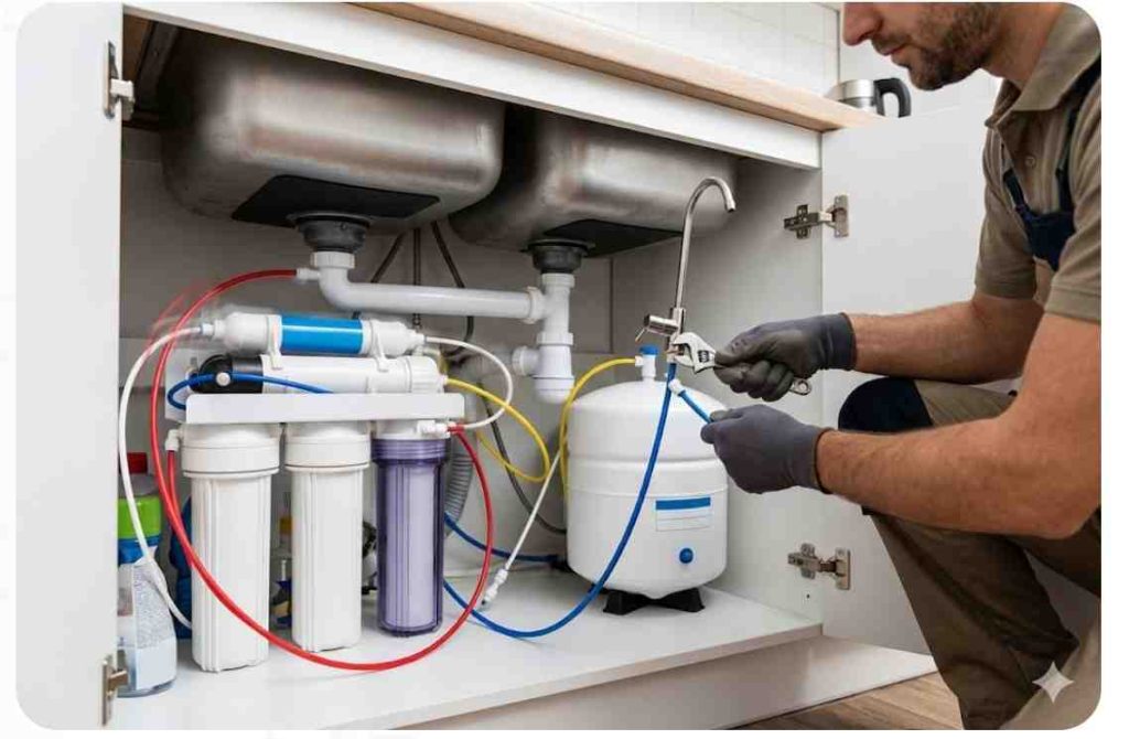 loose ro pipes causing noise