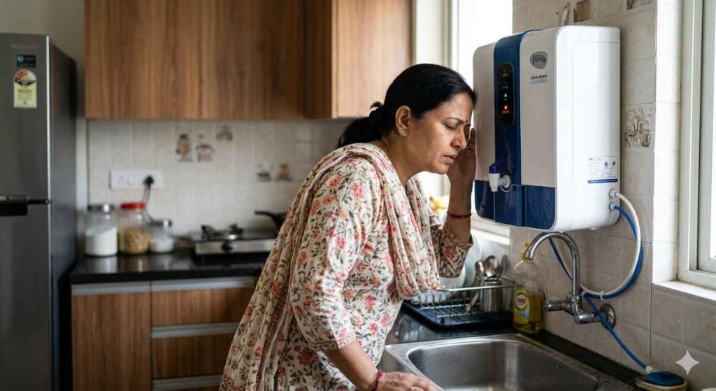 ro making noise problem in home kitchen