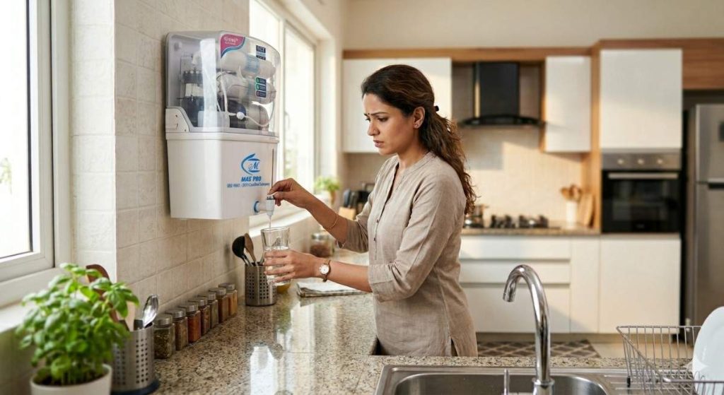 why ro watre flow slow